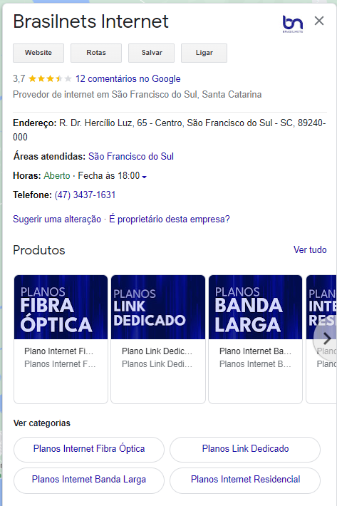 brasilnets google meu negocio