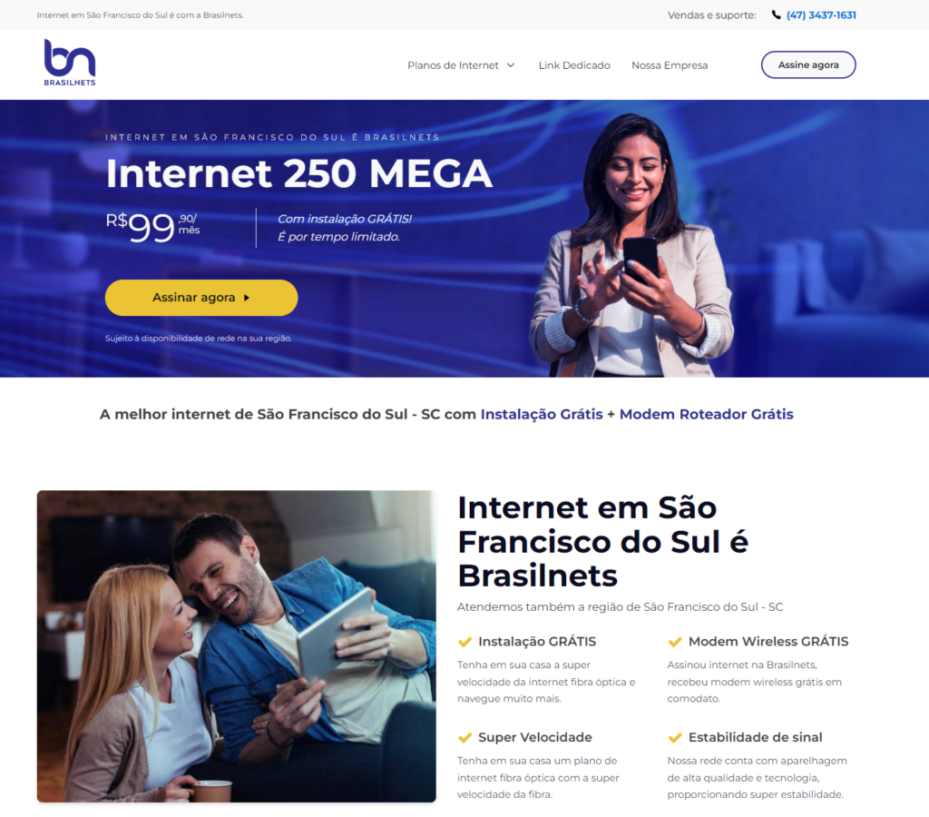 brasilnets novo site